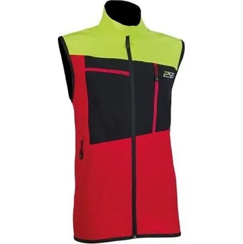 Pánská softshellová bunda Vesta X-treme Breeze červeno/žlutá velikost oblečení XL