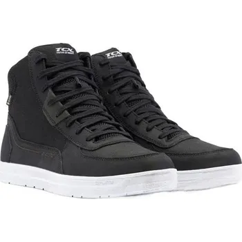 Moto obuv TCX MOOD 2 GORE-TEX černé bílé zelené boty, 41