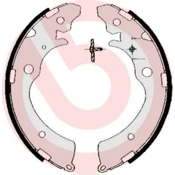 Brzdová čelist Sada brzdových čelistí BREMBO S 28 507