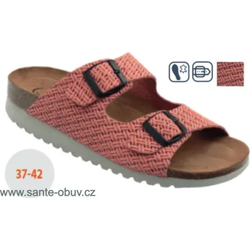 Dámská zdravotní obuv SANTÉ IB/7206 CARMIN pantofel vel.37-42, --- - 38