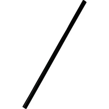 Jednorázové nádobí brčka REUSE 8 x 255 mm - černá (150 ks/balení)