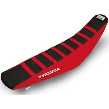 Moto sedlo BLACKBIRD potah sedadla HONDA CR 125/250 02-07, ZEBRA barva červená/černá