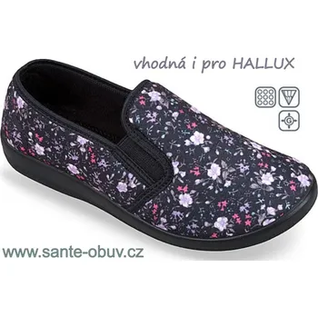 Dámská zdravotní obuv SANTÉ MJ/623 LILA domácí obuv vel.37-42, --- - 39