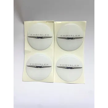 Poklice na kolo Znaky na poklice, alu kola Chrysler 5,4 cm