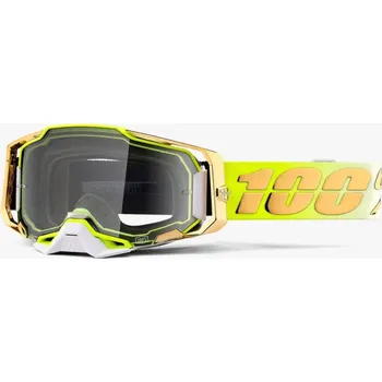 Motocyklové brýle 100percent 100% MX brýle ARMEGA brýle Feelgood, čiré plexi