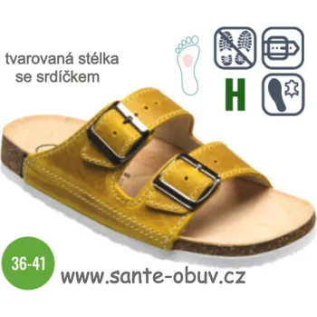Dámská zdravotní obuv SANTÉ D/23/23/BP LIMONE zdravotní pantofel vel.36-41, --- - 37