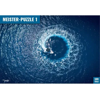 Puzzle PULS ENTERTAINMENT meister-puzzle 1: loď – náročné puzzle 500 dílků
