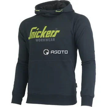 Pánská mikina SNICKERS Premium Logo černá pánská mikina L