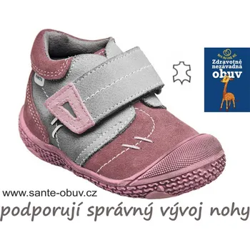 Dámská zdravotní obuv SANTÉ N/661/401/19/77/56 zdravotní obuv růžová vel.19-26, růžová - 25
