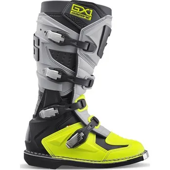 Moto obuv GAERNE GX-1 GOODYEAR boty cross/enduro žluté černé šedé, 47