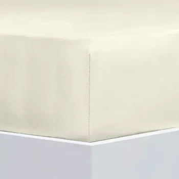 Prostěradlo Prostěradlo Avance Jersey Elastan Ivory 180x200-220 cm