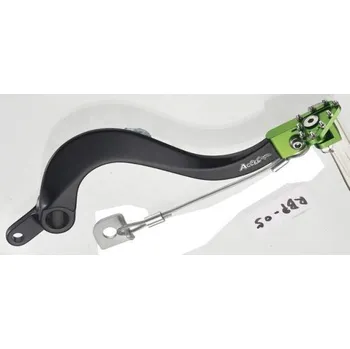 ACCEL brzdová páčka nožní KAWASAKI KX 450F 12-13, KLX 450R 12-13 barva zelená