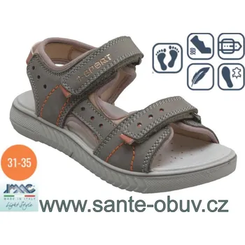 Dámská zdravotní obuv SANTÉ IC/381160 OSSO vych. obuv vel.31-35, --- - 34