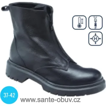 Dámská zdravotní obuv SANTÉ UF/2003-1 BLACK vycházková obuv, černá - 40