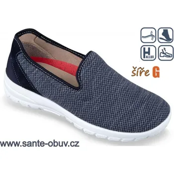 Dámská zdravotní obuv SANTÉ MJ/4015 MODRÁ hallux obuv , --- - 41
