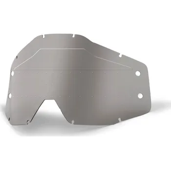 Motocyklové brýle 100percent náhradní plexi pro brýle 100% pro FORECAST systém ROLL- OFF kouřové