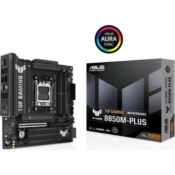 Základní deska ASUS MB Sc AM5 TUF GAMING B850M-PLUS, AMD B850, 4xDDR5, 1xDP, 1xHDMI, mATX