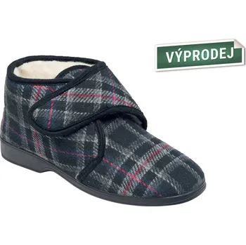 Dámská zdravotní obuv SANTÉ LU/B12-212 KARO domácí obuv vel.39-46, --- - 46