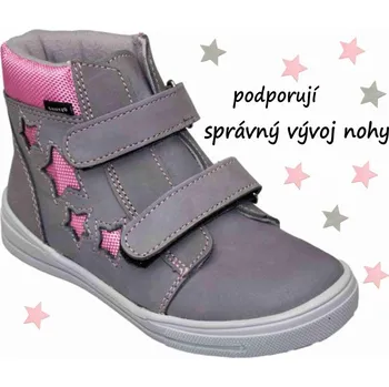 Dámská zdravotní obuv SANTÉ HP/480 zdravotní obuv vel.31-36 šedo-růžová, šedo-růžová - 32