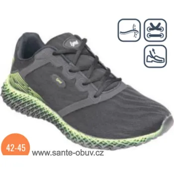 Dámská zdravotní obuv SANTÉ LY/547 PRETO-VERDE vycházková obuv vel.36-41, --- - 36