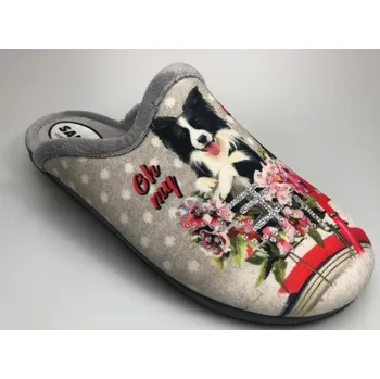 Dámská zdravotní obuv SANTÉ AB/25623 MY DOG domácí obuv, papuče vel. 35-42, --- - 38
