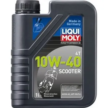 Motorový olej Motorový olej Liqui Moly 1618 MOTORBIKE 4T 10W-40 SCOOTER, 1L