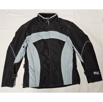 Moto bunda DG KENZA textilní bunda modrá, XL