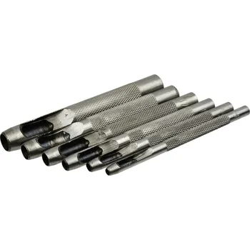 GEKO Tyčové výsečníky - děrovače, průměr 2,8 – 8 mm, sada 6 kusů