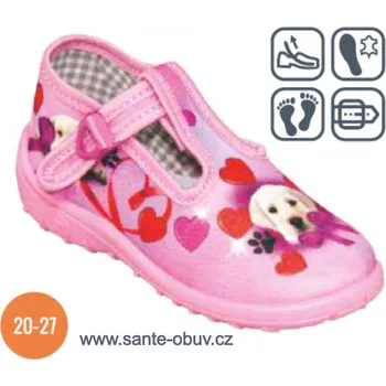 Dámská zdravotní obuv SANTÉ FG/013SB domácí obuv vel.20-27, --- - 21