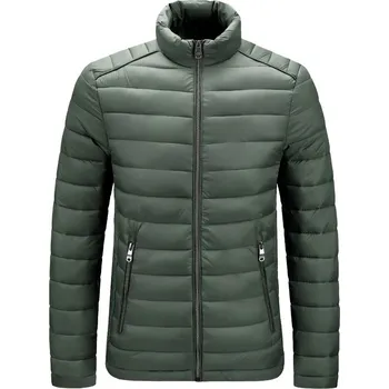 Pánský zimní kabát Pánská zimní bunda ND807 Barva: Zelená, Velikost: 3XL