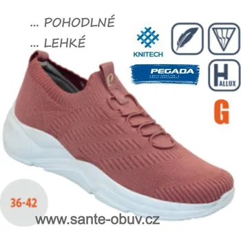 Dámská zdravotní obuv SANTÉ PE/218832-03 ROSA vel.36-42, --- - 36