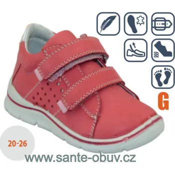 Dámská zdravotní obuv SANTÉ IC/583770 CORAL vych. obuv vel.20-26, --- - 24