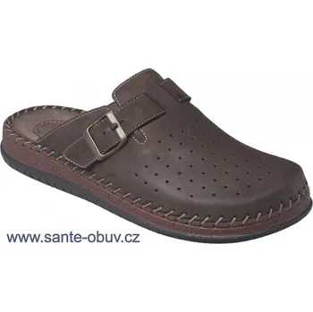 Dámská zdravotní obuv SANTÉ CB/33340 MORO pantofel hnědý vel.39-47, --- - 44