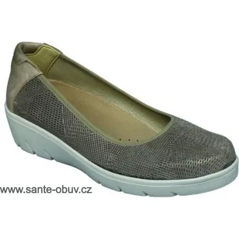 Dámská zdravotní obuv SANTÉ AL/854C-2R TAUPE vycházková obuv vel.37-43, --- - 37