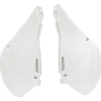 RACETECH boční tabulky zadní KAWASAKI KX 125/250 99-02, barva bílá (FIKX0BN9902) (KA037210