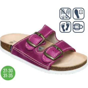 Dámská zdravotní obuv SANTÉ D/203/77 ORCHID zdravotní pantofel vel.31-35, --- - 31