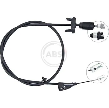 Lanko parkovací brzdy Tažné lanko, parkovací brzda A.B.S. K19961