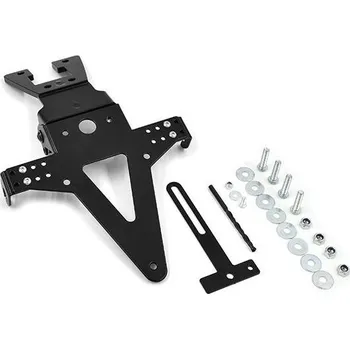 Držák SPZ HSM Držák SPZ HONDA CB1000R 08-17, nastavitelný, černý, s držákem odrazky