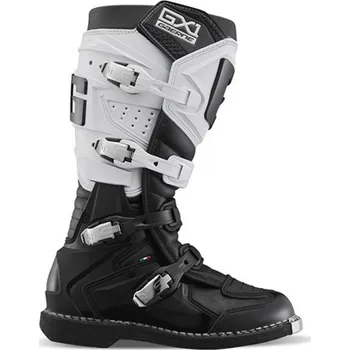 Moto obuv GAERNE GX-1 GOODYEAR boty cross/enduro černé bílé, 43