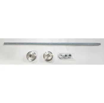 Rám pro motocykl RUTAN protektory PŘEDNÍ osy - montážní sada bez hlavic Suzuki GSX-R 1000 01-02