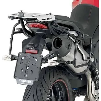 Nosič na motocykl a skútr Kappa KLR6404 rychle odepínatelné držáky bočních kufrů kufry MONOKEY, nebo RETRO FIT TRIUM