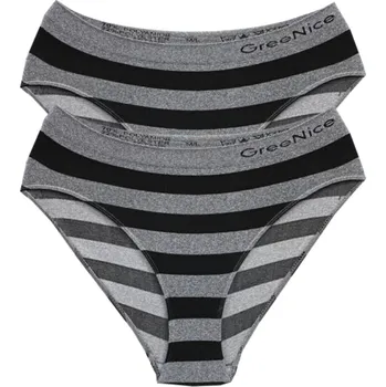 Kalhotky Dámské bezešvé kalhotky GreeNice Art:2914 - 2 ks Barva: Mix barva, Velikost: M/L