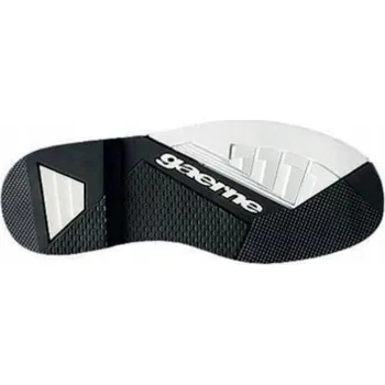 Moto obuv GAERNE podrážky 2 ks pro boty GAERNE SG-12 bílé černé, 43-45