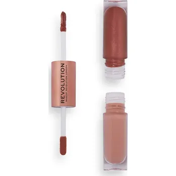 Dekorativní kosmetika Revolution Oboustranné tekuté oční stíny (Double Up Liquid Shadow) 4,4 ml Blissful Pink + 2 měsíce na vrácení zboží