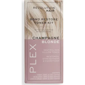 Barva na vlasy Revolution Haircare Barva na vlasy Plex (Bond Restore Toner Kit) 90 ml Chestnut + 2 měsíce na vrácení zboží