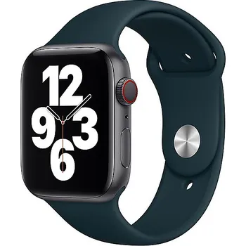 Řemínek na hodinky Originální řemínek pro Apple Watch Ultra 49mm / 46mm / 45mm / 44mm / 42mm - silikonový - smrkově zelený
