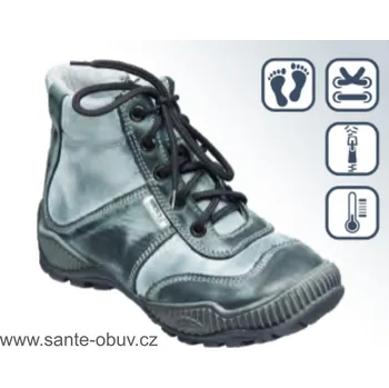 Dámská obuv SANTÉ N/TOP1/60/20 zdravotní obuv vel.36-40, šedá - 40