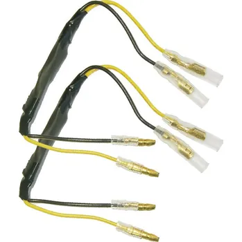 Osvětlení pro motocykl HSM Napájecí kabel blinkru s odporem 27 Ohm / 5 Watt na motorku, i pro LED blinkry