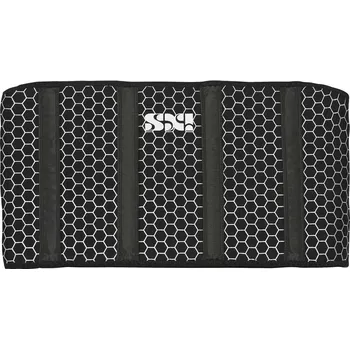 Motocyklový chránič hrudi a pátěře IXS 365 TWO-IN-ONE ledvinový pás černý šedý, XXL/3XL