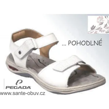 Dámská zdravotní obuv SANTÉ PE/232321-06 BRANCO vycházková obuv vel.36-42, --- - 36